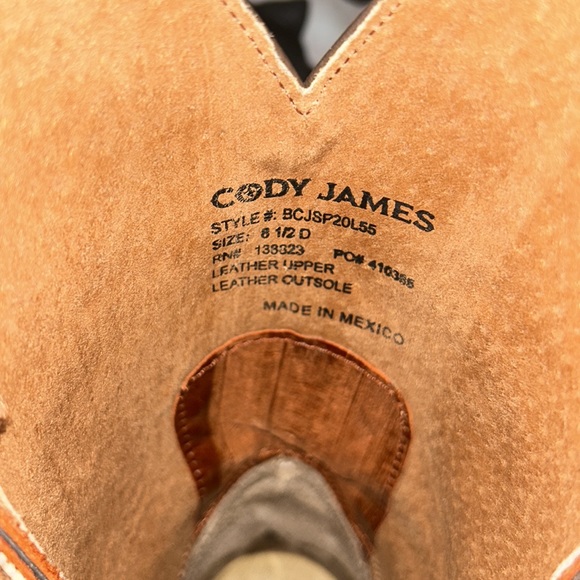 Cody James western boots 8 1/2 D - Picture 6 of 8